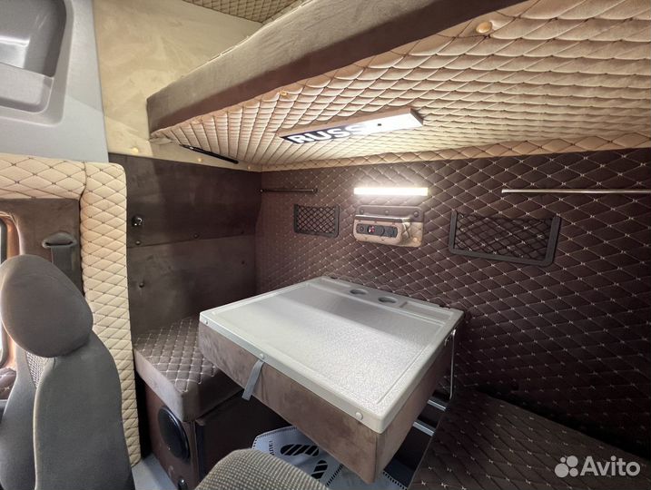 Закабинный спальник на Газель base