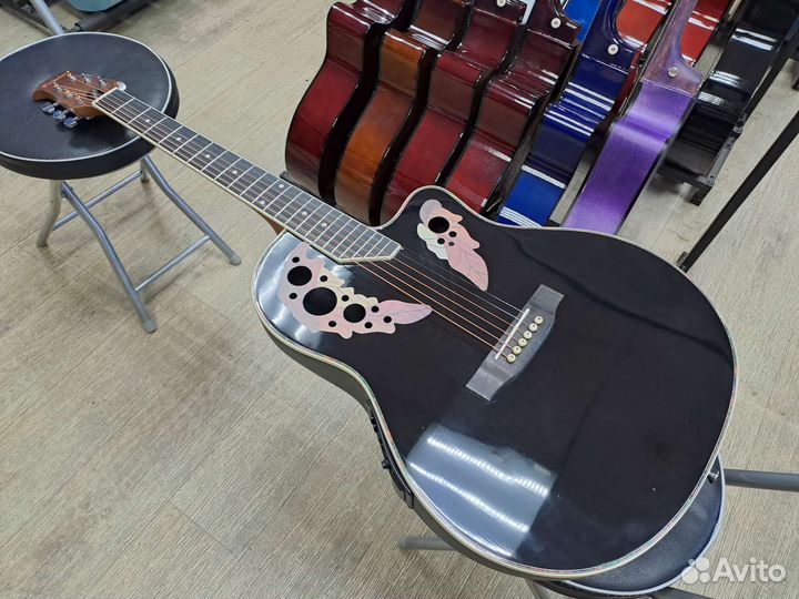 Гитара электроакустическая с подключением