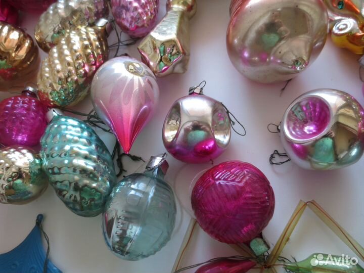 Елочные игрушки СССР