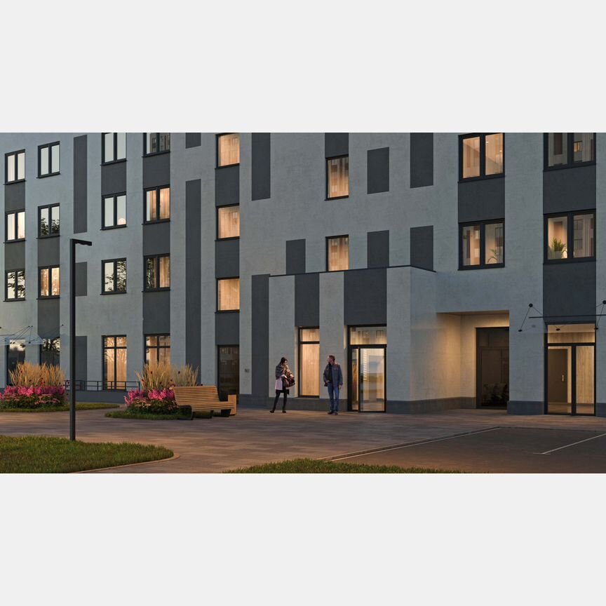 1-к. квартира, 33,3 м², 18/25 эт.
