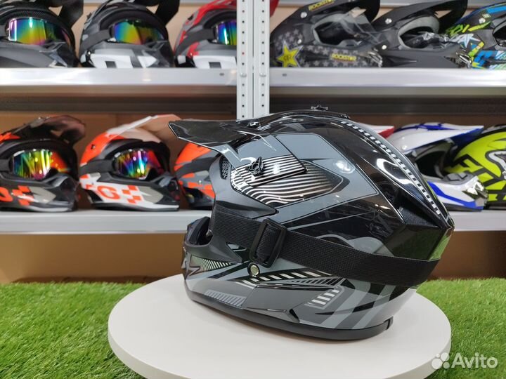 Эндуро-мотошлем ORZ. Достойное качество