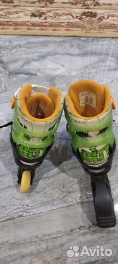 Роликовые коньки детские раздвижные