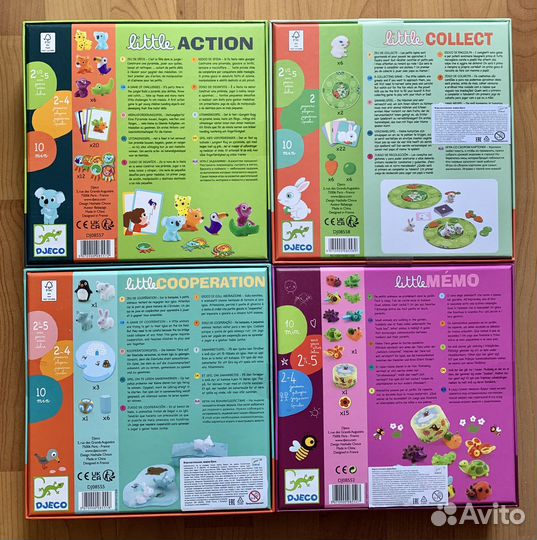 Новые игры Djeco серии Little от 2,5 лет