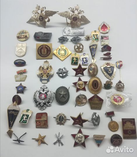 Значки СССР (одним лотом)
