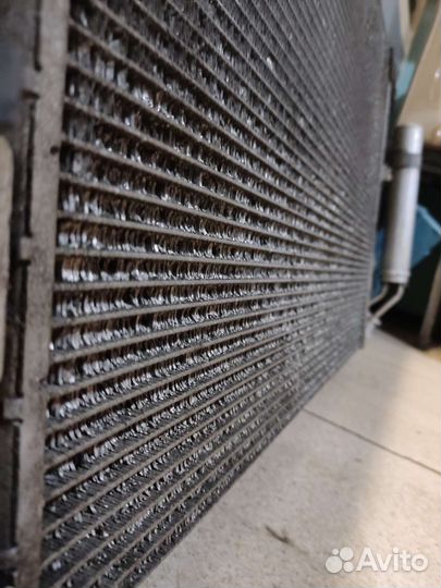 Кассета радиаторов lancer 10,радиатор кондиционера