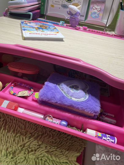 Растущая парта и стул бу