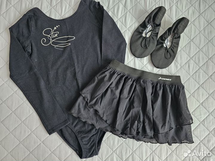 Комплект для танцев на девочку 128-134
