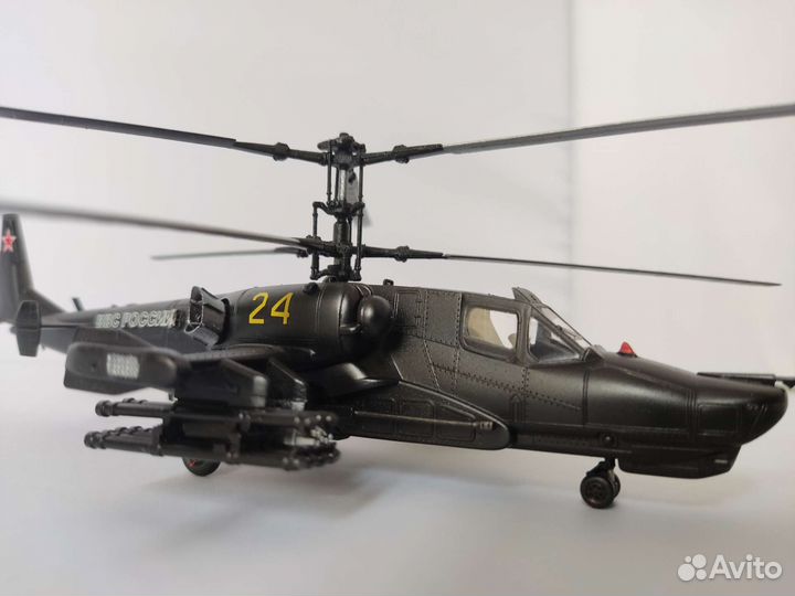 Модель вертолета Ка-50 