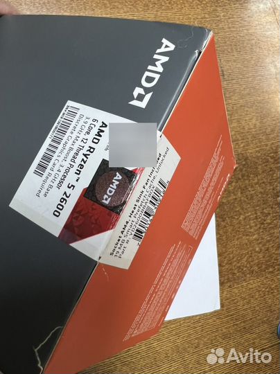 Процессор Ryzen 5 2600 box новый