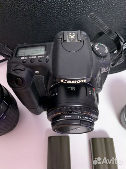 Canon EOS 20D + объективы
