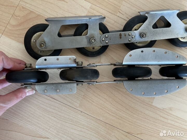 Ролики коньки СССР раритет беговые