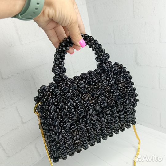 Сумка из бусин ручной работы