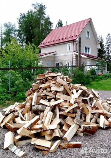 Дрова Березовые в наличии в Выборге