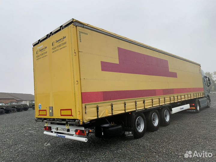 Полуприцеп шторный Krone SD, 2012