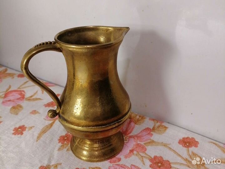 Кувшин из латуни Винтаж