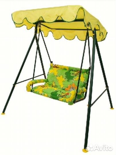 Детские качели садовые