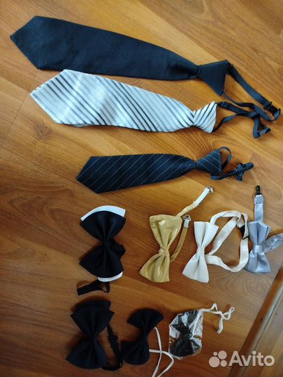 Галстук детский и бабочки