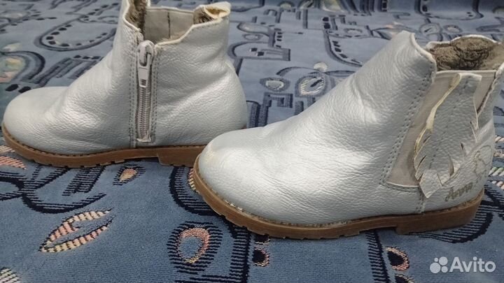 Ботинки демисезонные для девочек для двойни 27 раз