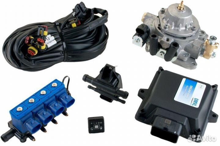 Газ на авто Toyota Хайлюкс К-т Гбо №4 Док. Гибдд