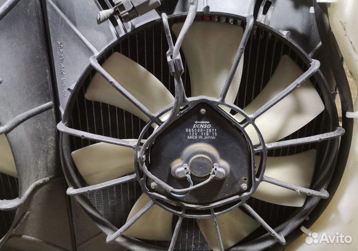 Радиатор двс honda stream rn6 k20a