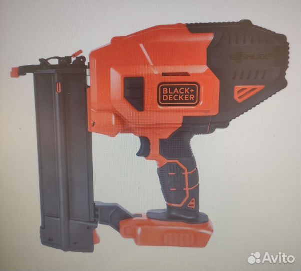 Гвоздезабивной пистолет (нейлер) Black+Decker