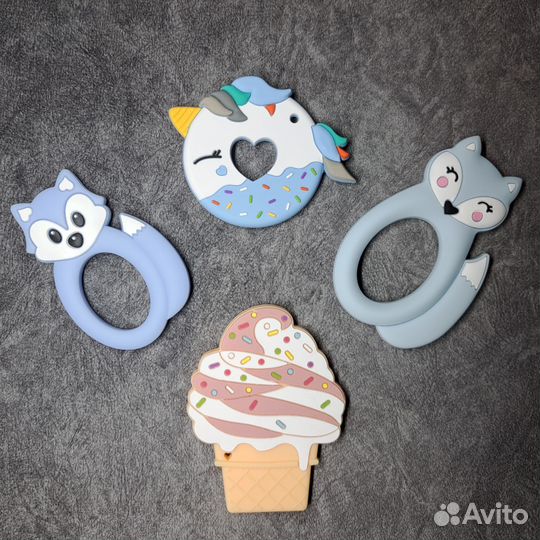 Прорезыватели грызунки детские игрушки