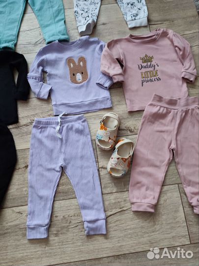 Детские вещи пакетом на девочку 80