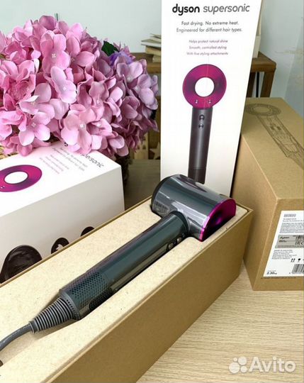 Фен dyson supersonic hd08 малайзия новый гарантия