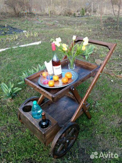 Тележка-столик сервировочный