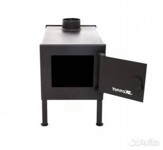 Печь- камин отопительная Кеннет Пиано