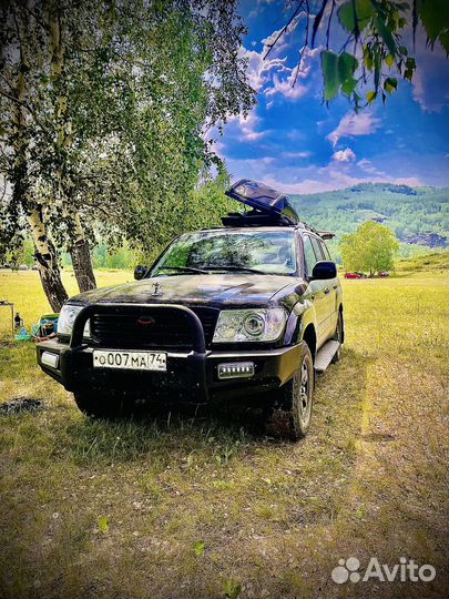 Силовые бамперы toyota land cruiser 100