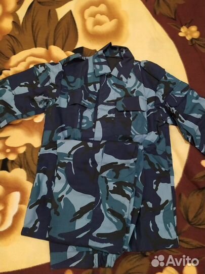 Костюм сотрудника фсин летний серо-синего цвета