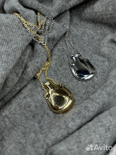 Кулон кувшин на шнурке