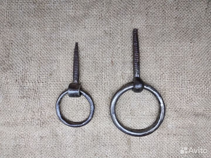 Кованое кольцо для подвеса очепа и рукомойника