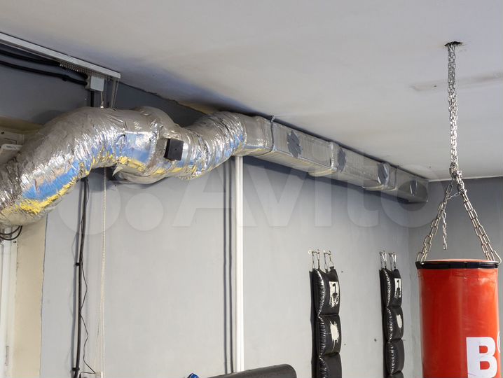 Зал для единоборств + тренажерный зал, 100 м²