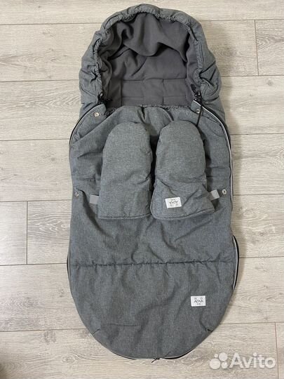 Конверт и варежки в коляску фирмы Auka kids