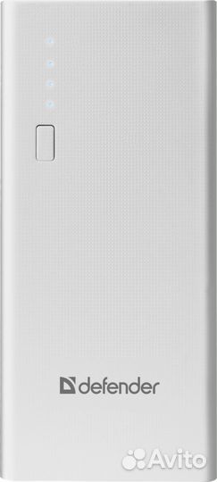 Внешний акб Defender с фонариком и тремя выходами