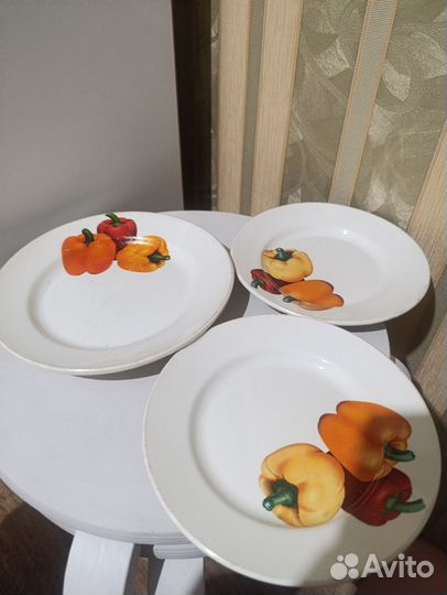 Тарелки керамические