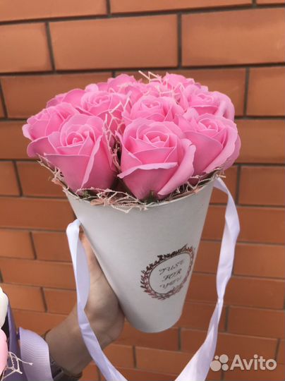 Мыльные букеты