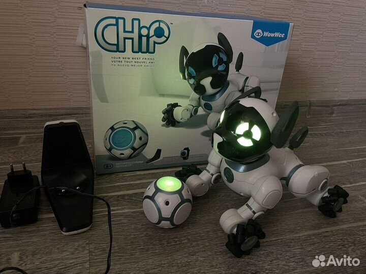 Робот собака chip