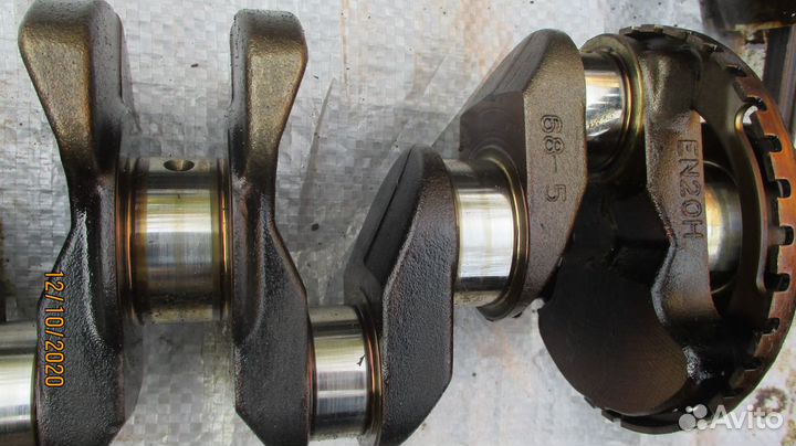 Коленвал ниссан 2.0 MR20 со вкладышами