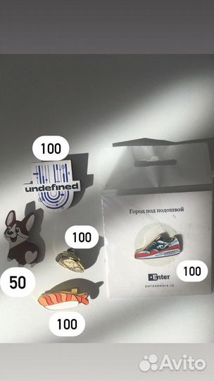 Значки пины