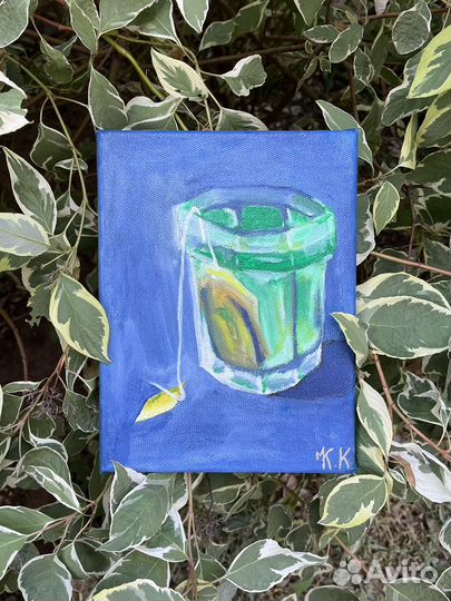 Триптих картин акрилом