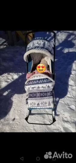 Санки на колёсах