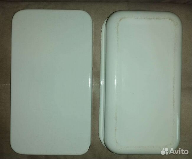 Лоток эмалированный для холодца большой