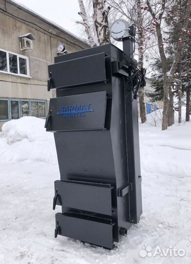 Твердотопливный котел длительного горения