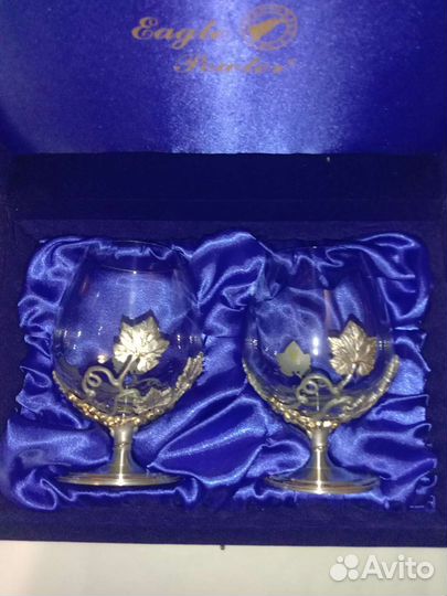 Бокалы для коньяка Гроздья винограда