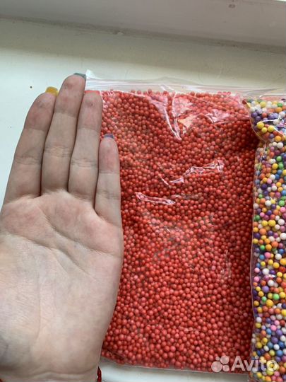 Пенопластовые шарики