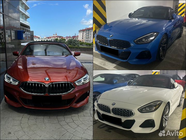 Аренда кабриолетов BMW / Mercedes / Mustang / авто