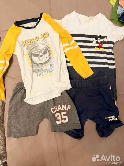 Вещи пакетом на мальчика 86-92